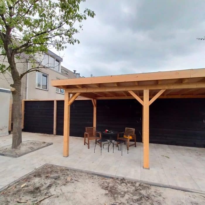 Wij plaatsen ook Tuinoverkappingen - Twente Schutting de schuttingbouwer