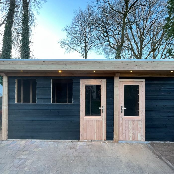 Schuren of tuinhuisjes door Twente Schuttingen