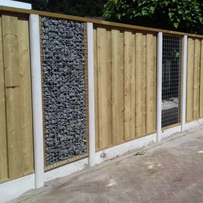 Mooie verticale schutting van Twente schutting de Schuttingbouwer