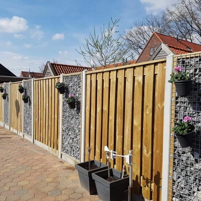 Twente Schutting voor uw Verticale houte beton schutting